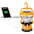 Solar Portable 8 LED Lantern, 1 LED Torch, USB